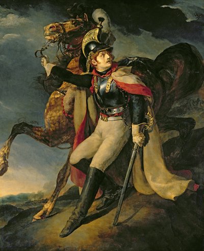 Der verwundete Kürassier, 1814 von Theodore Gericault